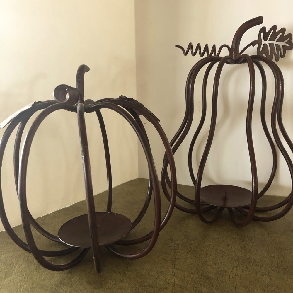 Fall Candle Holders